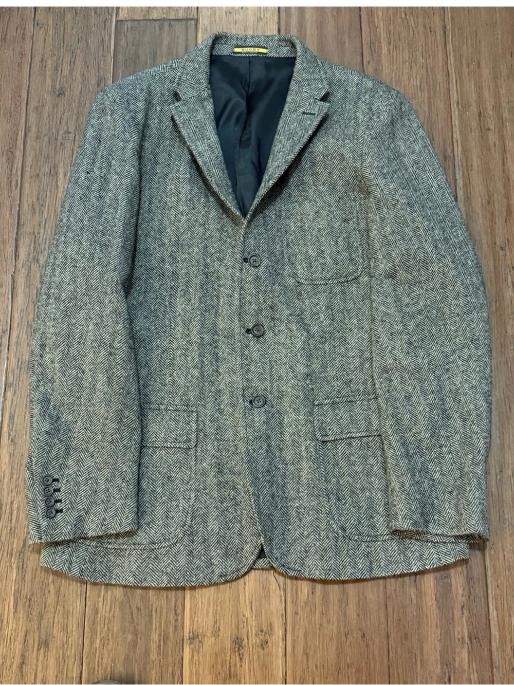 Rugby Ralph Lauren Gray Herringbone Sport Coat